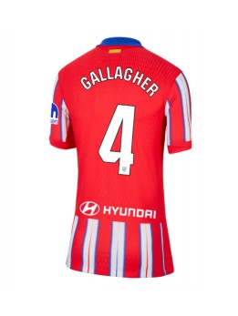 Billige Atletico Madrid Conor Gallagher #4 Hjemmedrakt Dame 2024-25 Kortermet